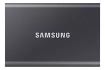 Disco Sólido Externo Samsung T7 Mu-pc500 500gb Cinza