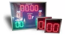  Basquetbol Tablero Led , Tiempos Y 24 Segundos