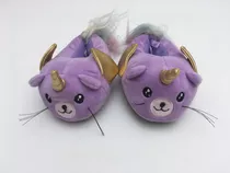 Pantuflas Unicornio- Gatita Importadas Talle 22/23 