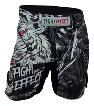 Bermuda White Tiger Mma Kick Thai Nogi Bjj Crossfit