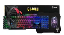 Combo Gamer - Mouse Teclado Headset Mousepad - Clanm Jungle