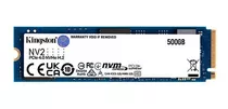 Disco Ssd Nv2 Kingston 500 Gb Pcie 4.0 Nvme M.2 (snv2s/500g)