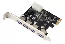 Placa De Expansão Pci-e Para 4 Portas Usb3.0 Pci Express Par