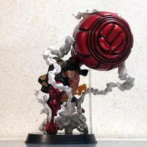 Figura Coleccionable Luffy Gear Four One Piece 21 Cm De Alto