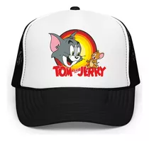 Gorra Estilo Trucker Tom Y Jerry