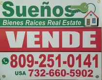 Sueños Bienes Raíces Real Estate Vende Finca Con 11,501.27  Metros En Hato Del Yaque En La Finca De Aciba En Santiago,  Rep. Dom.