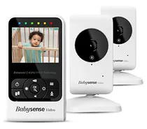 Babysense Nuevo Monitor De Vídeo Con Cámara Y Audio, 5mwxt