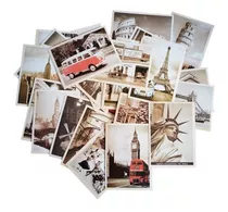 Postales Vintage Alta Calidad - Set De 32
