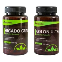 Higado Graso + Colon Ultra Pack Para 3 Meses C/u