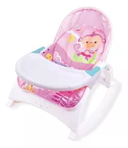 Cadeira De Descanso Bebê Repouseira Baby Style Little - Rosa