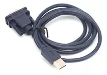 Cabo Conversor Usb Para Rs232 Serial Black Industrial Grade