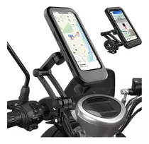 Base Soporte Porta Celular Moto Bicicleta Impermeable 360º