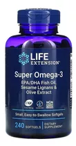 Life Extension Super Omega-3 Epa/dha 240 Cápsulas