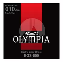 Cuerdas Para Guitarra Eléctrica .010 Egs500 Olympia