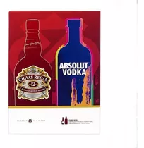 Pack Whisky Chivas Regal 750ml. + Absolut Vodka 750 Ml.