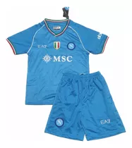 Camisa Napoli Infantil Com Shorts