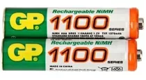 Pila Batería Recargable 1.2v Aaa Alkalina Gp 1100 Series