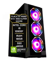 Pc Gamer Fácil Intel I9 10900f 16gb Ssd 480gb Gtx 1660 Super