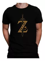 Camiseta Zelda Game N64 Masculina Camisa Jogos Antigos