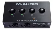 Interfaz De Audio Usb 2x2 M-audio M-track Duo