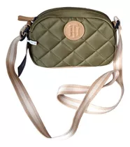 Crossbody Tommy Hilfiger Mujer Verde Olivo 