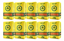 Yerba Mate Canarias Importada Tradicional 1 Kg X 10 Unidades