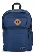 Mochila Jansport Main Campus Color Navy Diseño De La Tela Liso