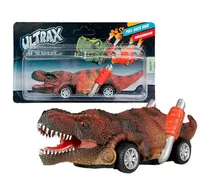 Auto Dinosaurio Tiranosaurio Rex Pull Back 12cm