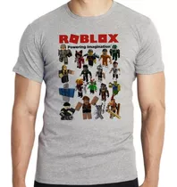 Camiseta Infantil Top Roblox Skins Personagens Mode Game Jo