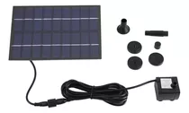 Mini Bomba 9v De Agua Panel Placa Solar Fuente Estanque