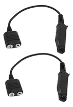 2 Adaptadores De Cable De Audio Para Uv-xr Uv-9r Uv-5r Bf-88