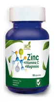 Suplemento  Zinc, Vitamina C Y Magnesio 60 Caps Anc