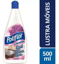 Lustra Móveis Perfumado Poliflor 500ml Lavanda