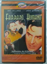 Dvd Farrapo Humano Ray Milland (1945) Original Novo Lacrado