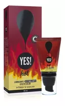 Lubricante Y Gel Íntimo Yes Hot 40ml 40g