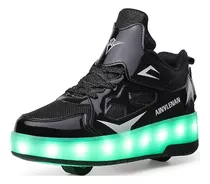 Sapatos Infantis Recarregáveis Com Luzes Led