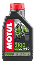 Aceite Para Moto Motul 5100 20w50 4t 1lt