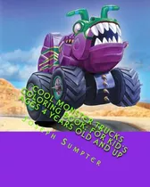 Libro Cool Monster Trucks Coloring Book: For Kid's Ages 4...