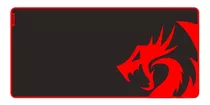 Mouse Pad Gamer Redragon P006 Kunlun De Goma L 420mm X 880mm X 4mm Negro/rojo