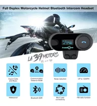 Intercomunicador Bluetooth Sc Para Casco 