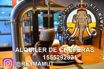 Alquiler De Chopera ,cerveza Artesanal Cel 1555292821