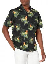 Camisa Hawaiana Tropical  28 Palms Talla Xs Sanllo
