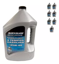 Óleo Quicksilver 25w40 4t Mercruiser Gas Galão 4 Litros