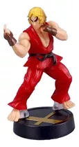 Boneco Decorativo Street Fighter Personagem Ken 9cm Game