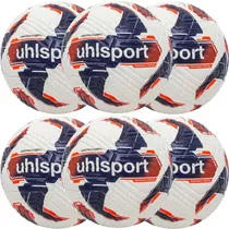 Kit 6 Bolas Uhlsport Aerotrack Campo Neogel Impermeável + Nf