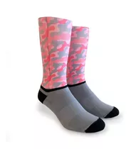 Medias Oliver Socks Deportivas Urbanas Modelo Camuflado Pink