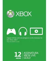 Xbox Live Gold 12 Meses