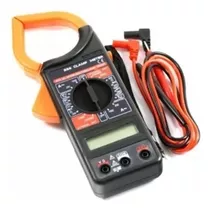 Pack 2 Multi Tester Amperimetro Digital Tenaza Dt-266