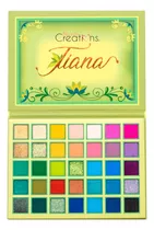 Paleta De Sombras Beauty Creations Tiana 35 Tonalidades Color De La Sombra Variado