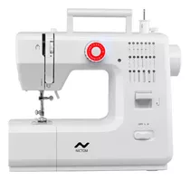 Máquina De Coser Nictom Mc03 Semi Industrial 20 Puntadas Color Blanco